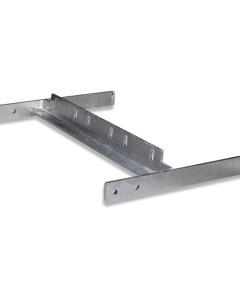 Supporting frame f/plastic scraper drive station conveyor un